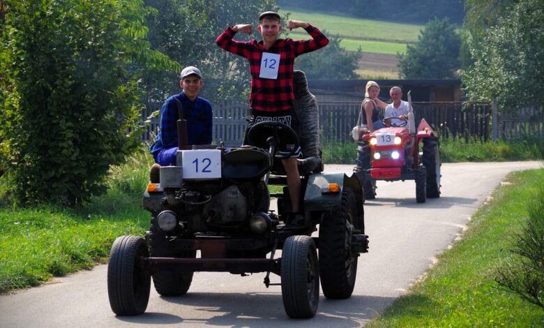 Zlot ciągników Jaroszów