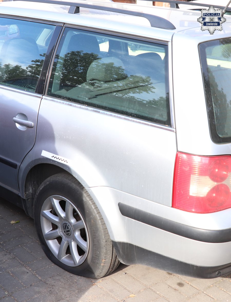 Poręba: 27-latek zdewastował 13 aut i włamał się do altany. Straty sięgają 27 tysięcy złotych