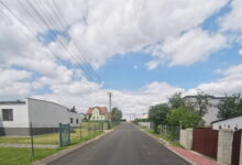 Rekordowe inwestycje w Toszku - fragment drogi