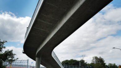 kładka pieszo-rowerowa Częstochowa Rejtana Bardowskiego