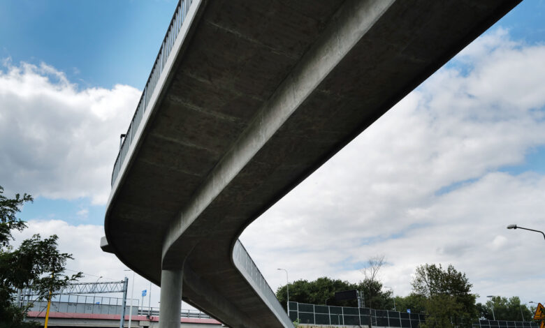 kładka pieszo-rowerowa Częstochowa Rejtana Bardowskiego