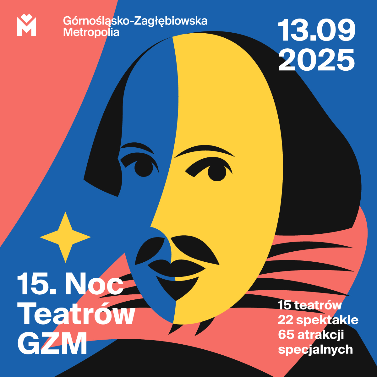 Noc Teatrów GZM 2024. 22 spektakle, 65 atrakcji i jedna magiczna noc na Śląsku i w Zagłębiu
