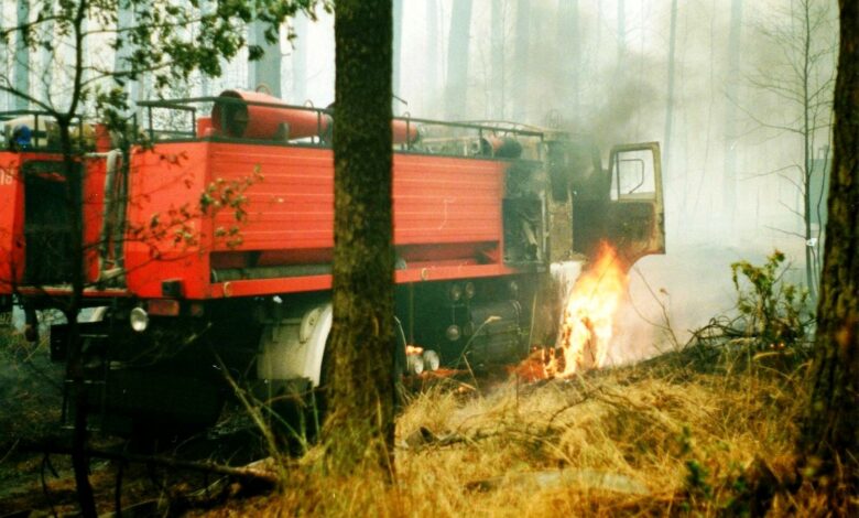 pożar Kuźnia Raciborska 1992