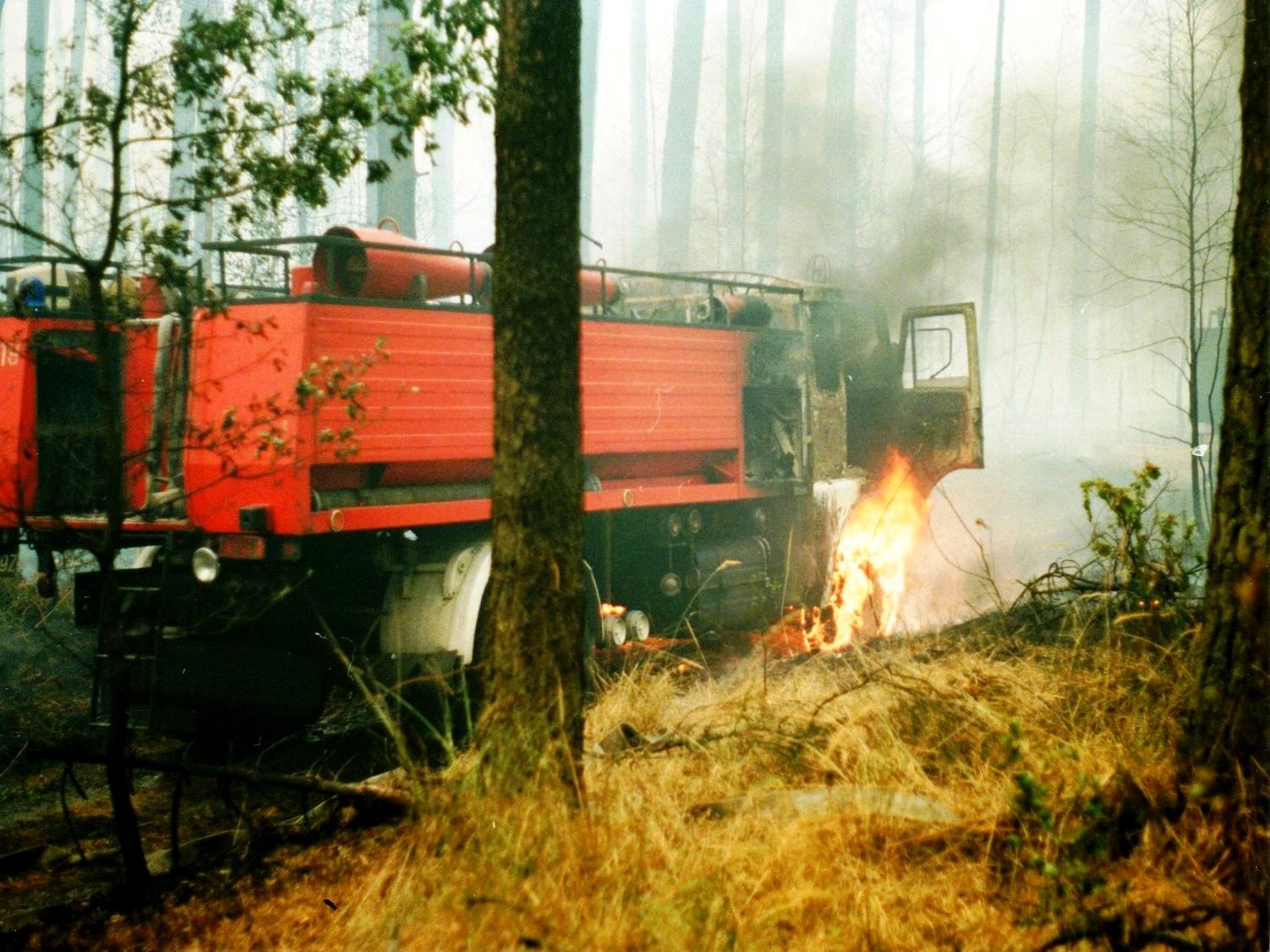 pożar Kuźnia Raciborska 1992