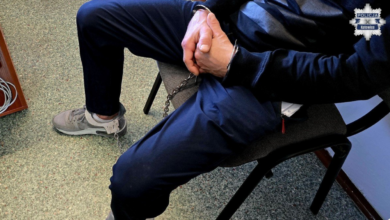 policja areszt kajdanki