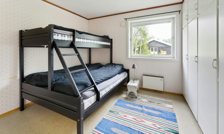 łóżko piętrowe
