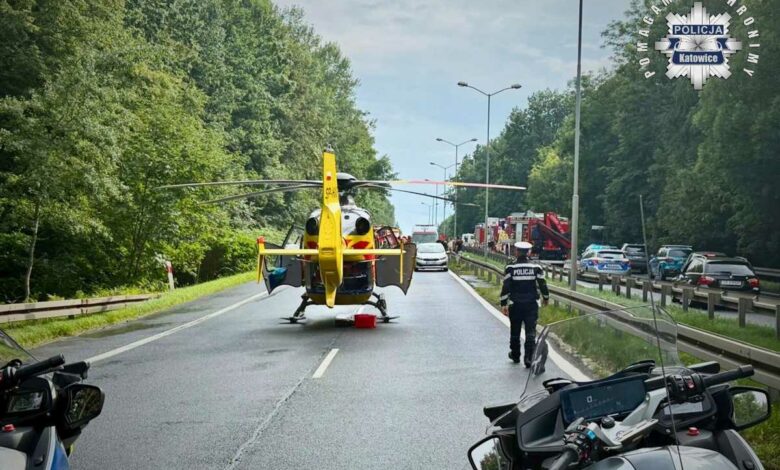 tragiczny wypadek Katowice