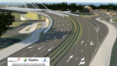Trasa N-S w Rudzie Śląskiej wizualizacja 2025