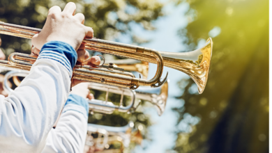 orkiestry dęte Ruda Śląska trąbki