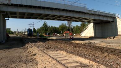 Otwarcie wiaduktu nad ulicą Załęską