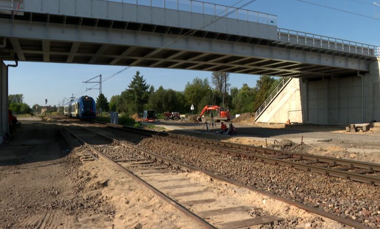 Otwarcie wiaduktu nad ulicą Załęską