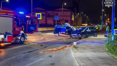 wypadek Katowice pijany kierowca