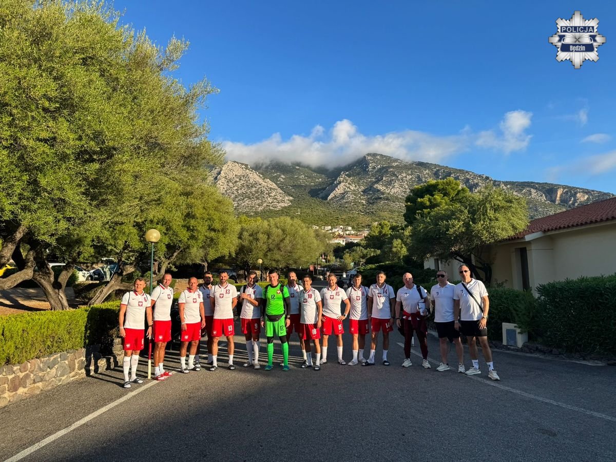 Srebrny blask Śląska na Sardynii – policjanci pokazali klasę!