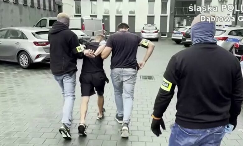 rozbój Dąbrowa Górnicza