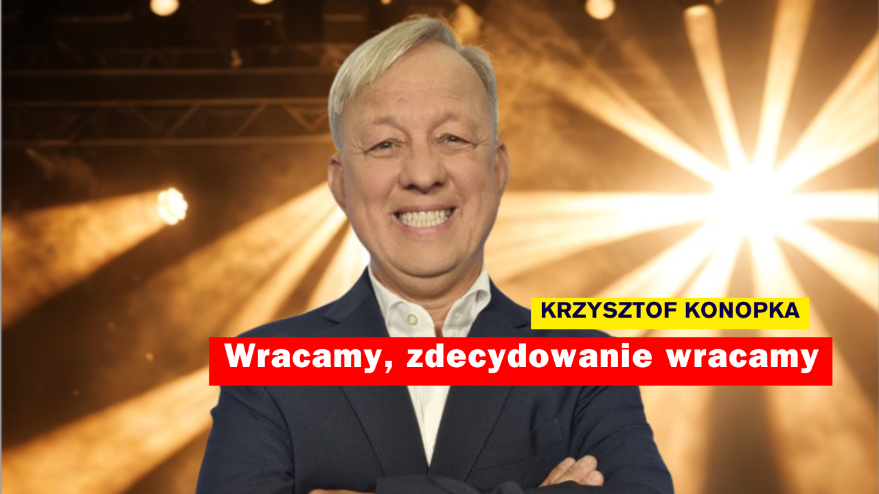 Krzysztof Konopka po latach wraca na szlagierową scenę!
