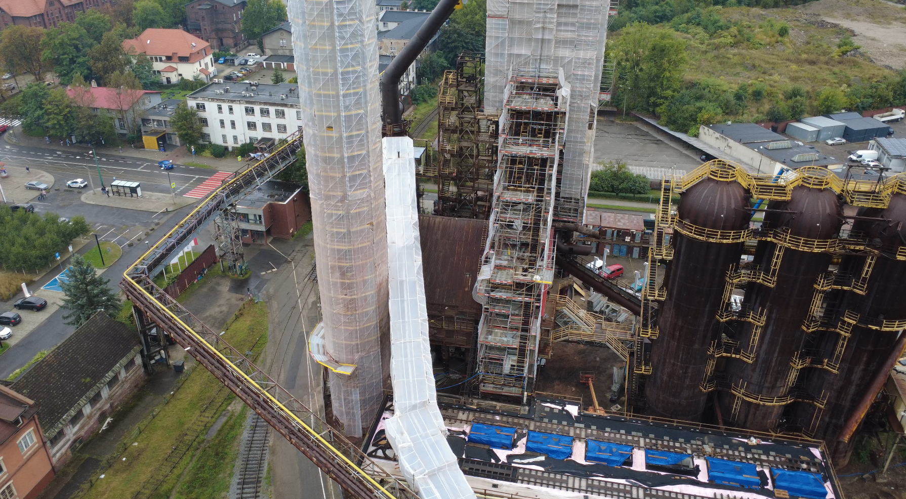 Ruda Śląska rewitalizuje Wielki Piec Huty „Pokój”. To inwestycja za ponad 81 mln zł