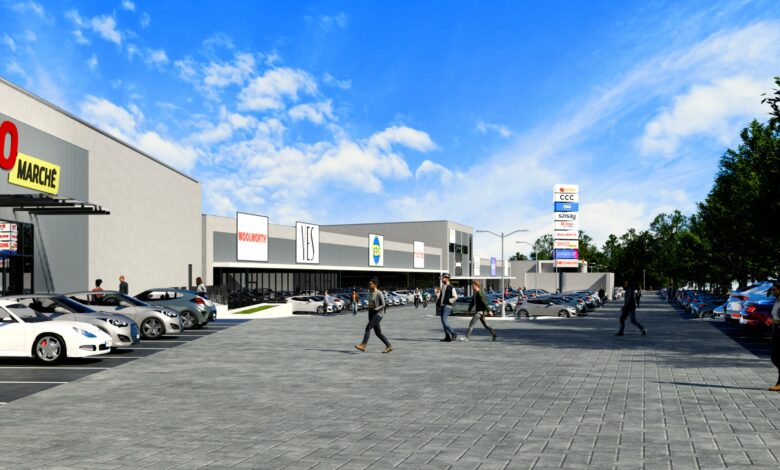 Wizualizacja nowego centrum handlowego w Raciborzu