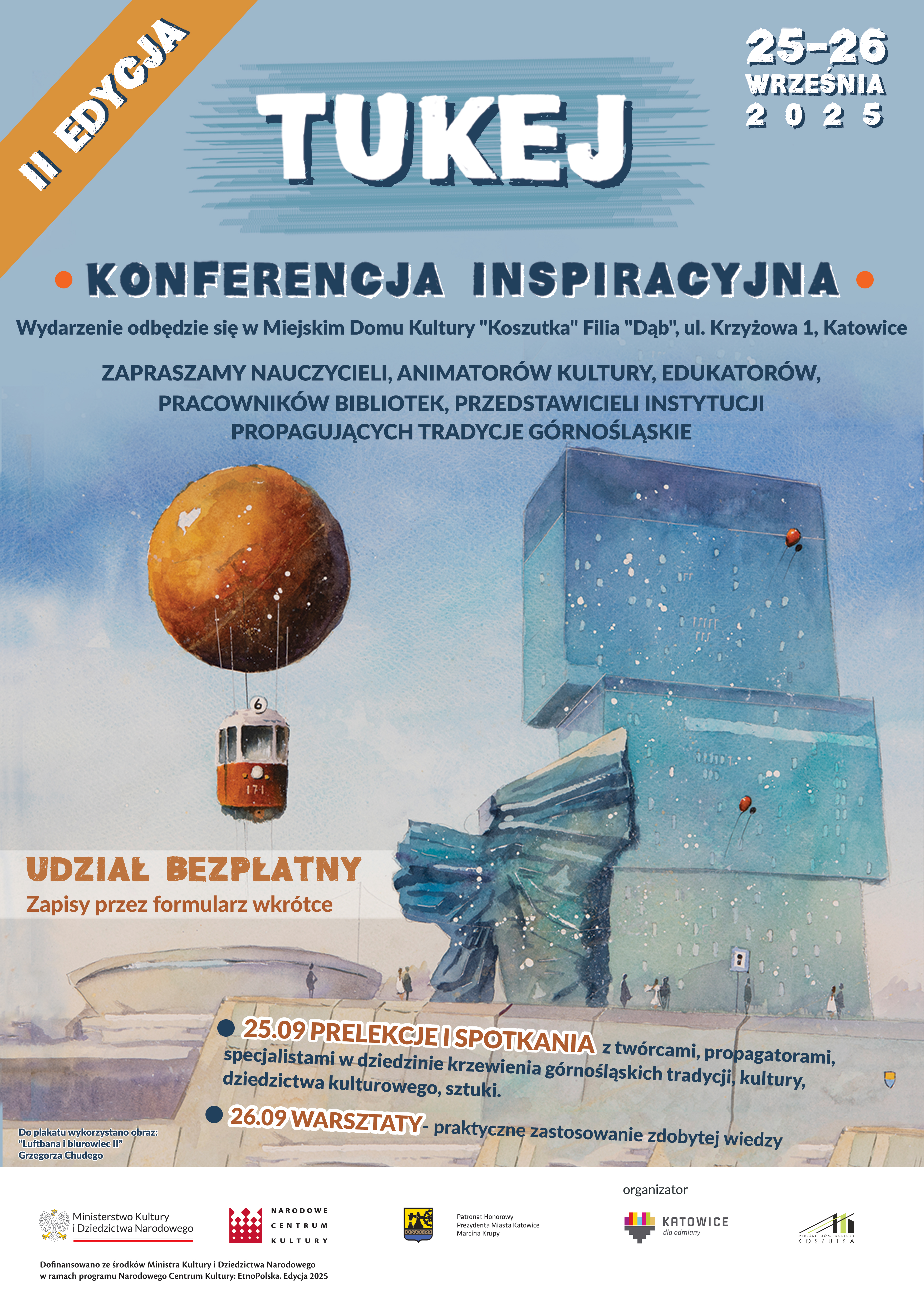 II edycj projektu „TUKEJ – konferencja inspiracyjna”