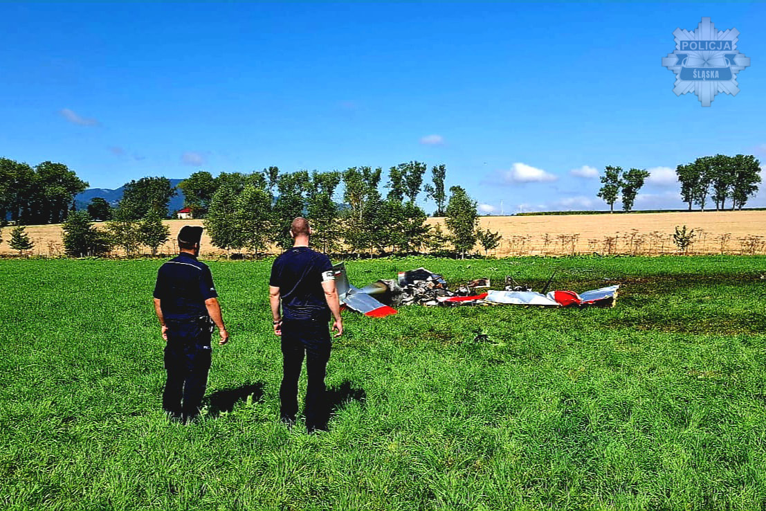 Tragiczny wypadek w Lipowej! Awionetka spłonęła z pasażerami na pokładzie