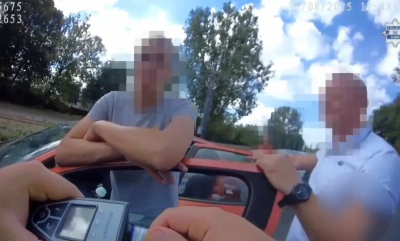 pijany kierowca Sosnowiec