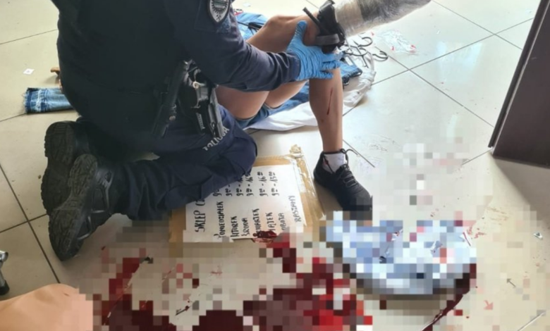 Świętochłowice policjanci uratowali kobietę