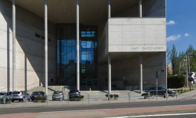 Budynek Sądu Okręgowego w KAtowicachc