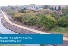 Rzeka Bytomka w Zabrzu