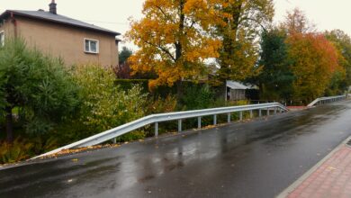 ul Rolników w powiecie bielskim remont po powodzi