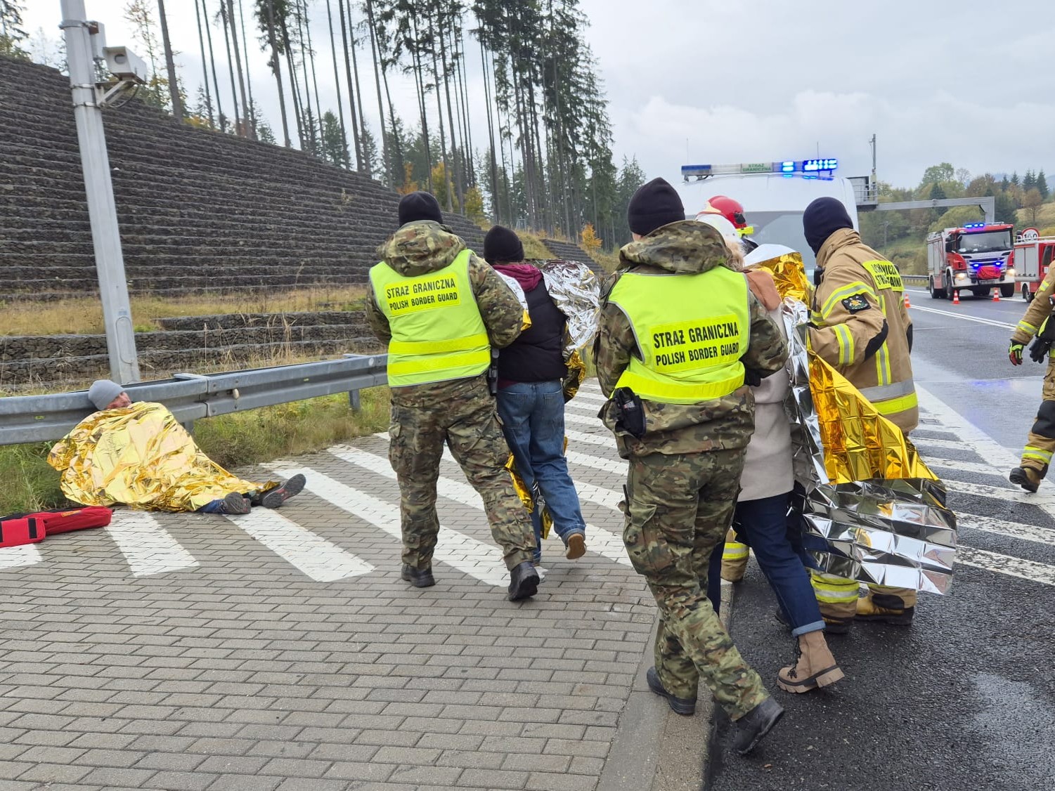 Panika w tunelu „Emilia”! Służby w pełnej gotowości podczas ćwiczeń w Zwardoniu