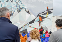 Mural Tychy na ścianie