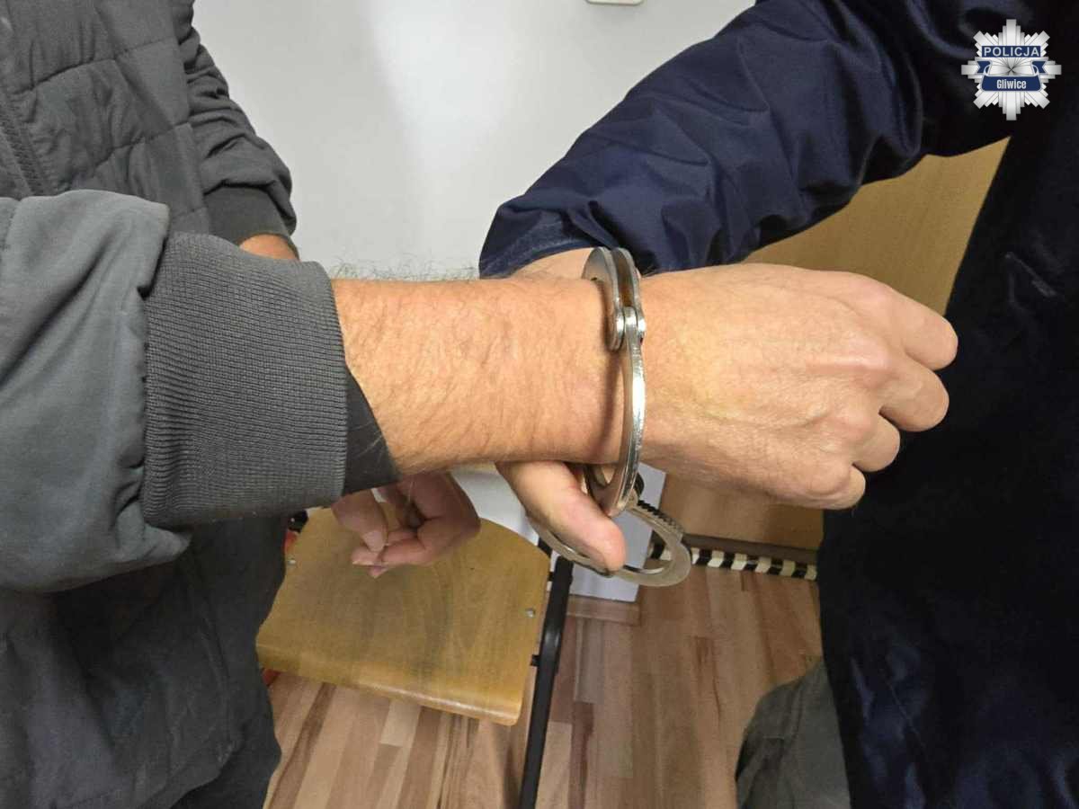 policja kajdanki aresztowanie
