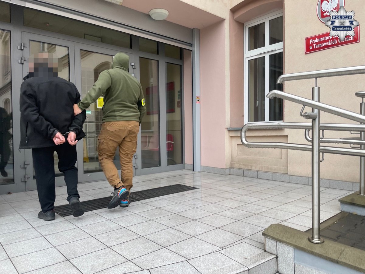 policja aresztowany