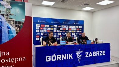Konferencja prasowa "Gramy o zdrowie" Górnik Zabrze