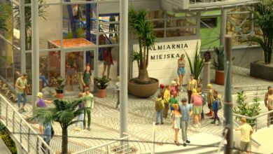 Kolejkowo makieta Palmiarnia