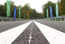 Obwodnica Sośnicowic fragment asfaltowej drogi