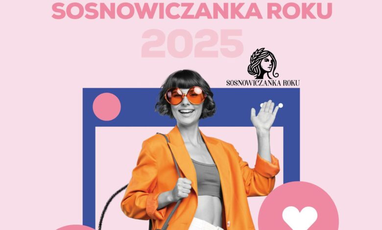 Sosnowiczanka roku plakat