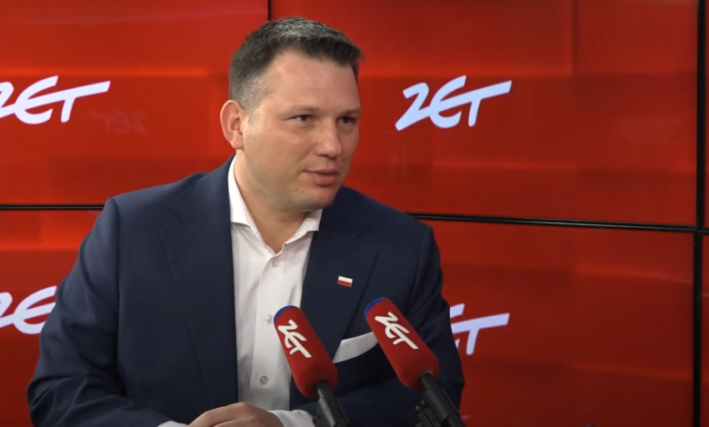 Sławomir Mentzen w studio Radio Zet