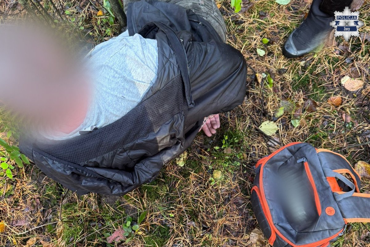 Żory: pościg i zatrzymanie 46-latka poszukiwanego za narkotyki