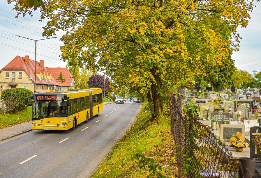 Wszystkich Świętych autobusy GZM
