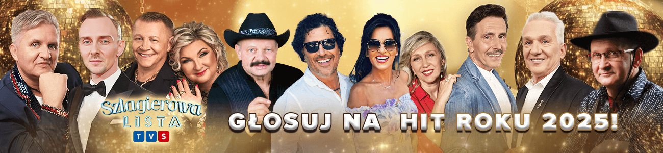 Hit Roku 2025 Szlagierowej Listy TVS – głosowanie startuje 1 grudnia