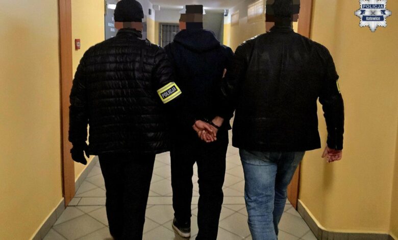 Policja Śląska aresztowanie