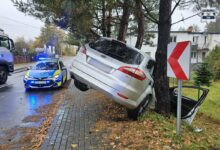 wypadek policja śląska