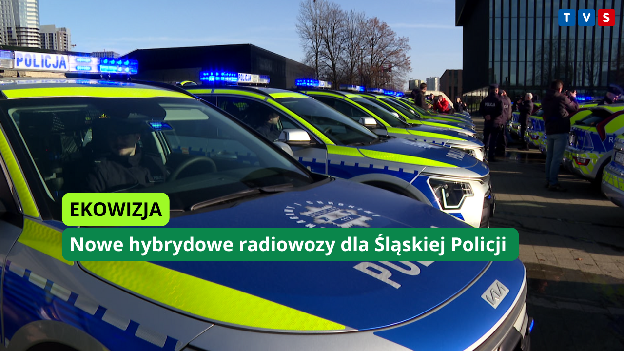 Nowe hybrydowe radiowozy dla Śląskiej Policji i kalendarium WFOŚiGW w Katowicach – najnowsza odsłona programu Ekowizja.