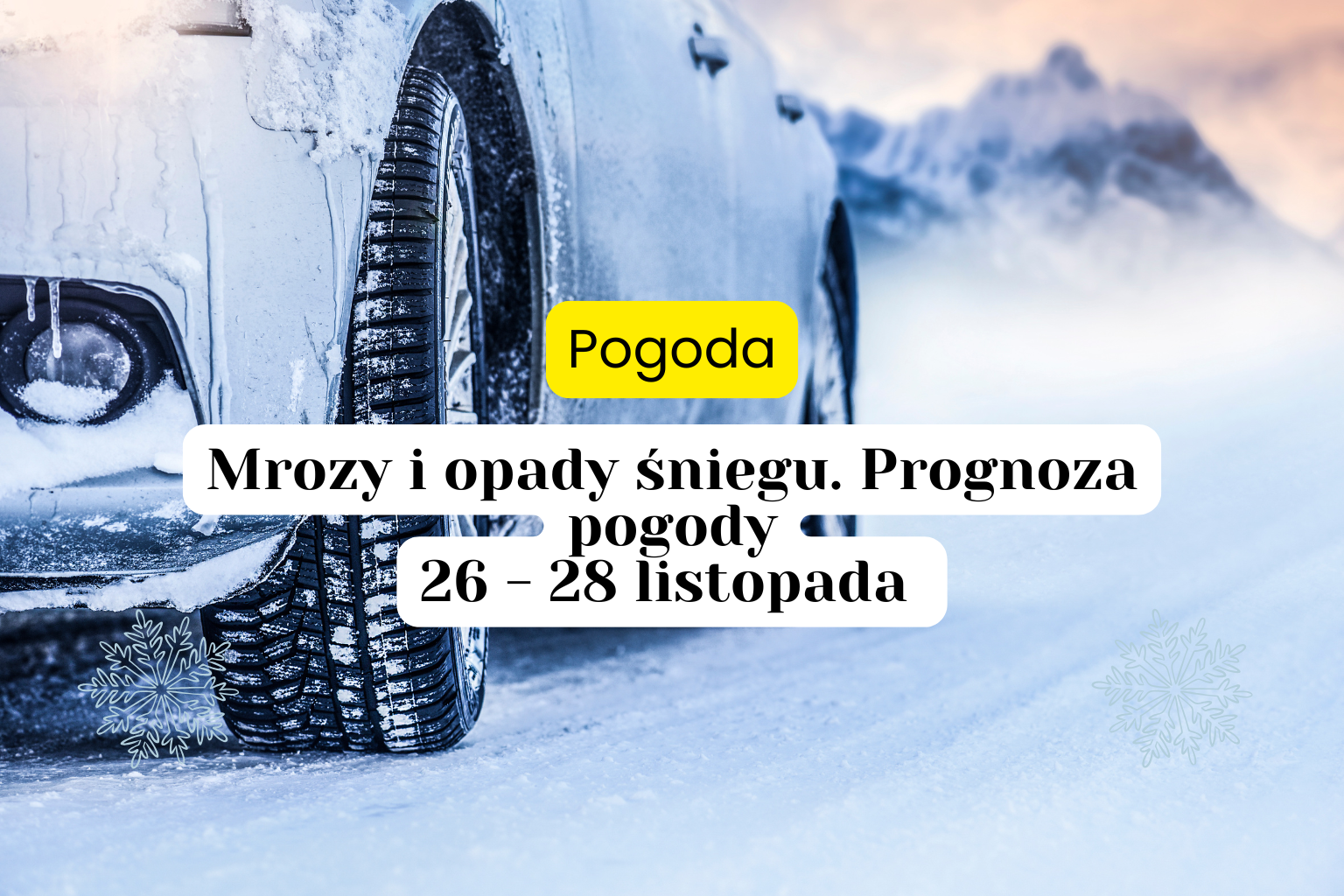 Prognoza pogody 26.11 – 28.11