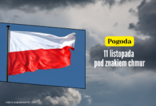 pogoda 11 listopada
