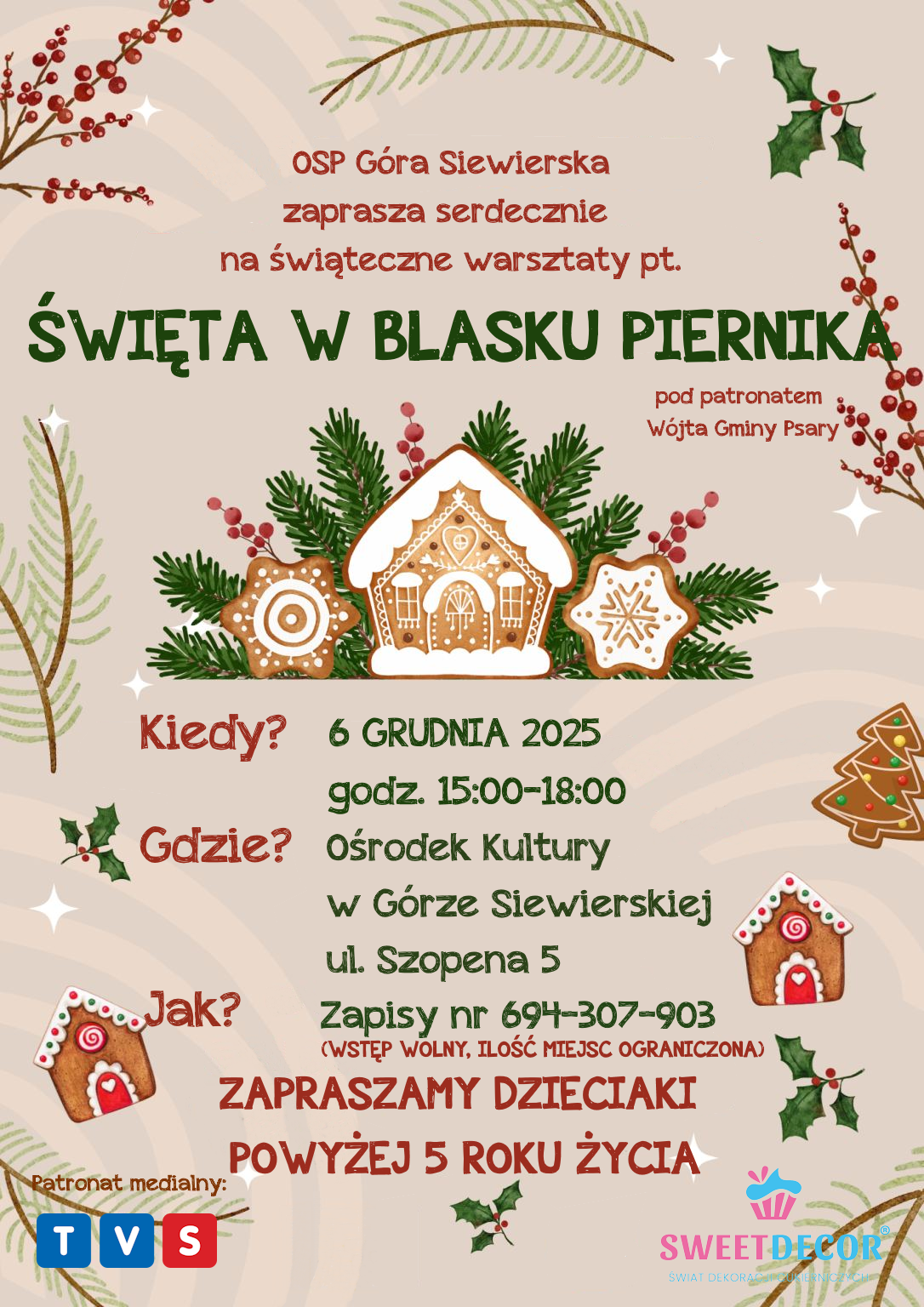 Święta w blasku piernika
