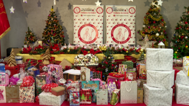 Dzieło Świętego Mikołaja prezenty