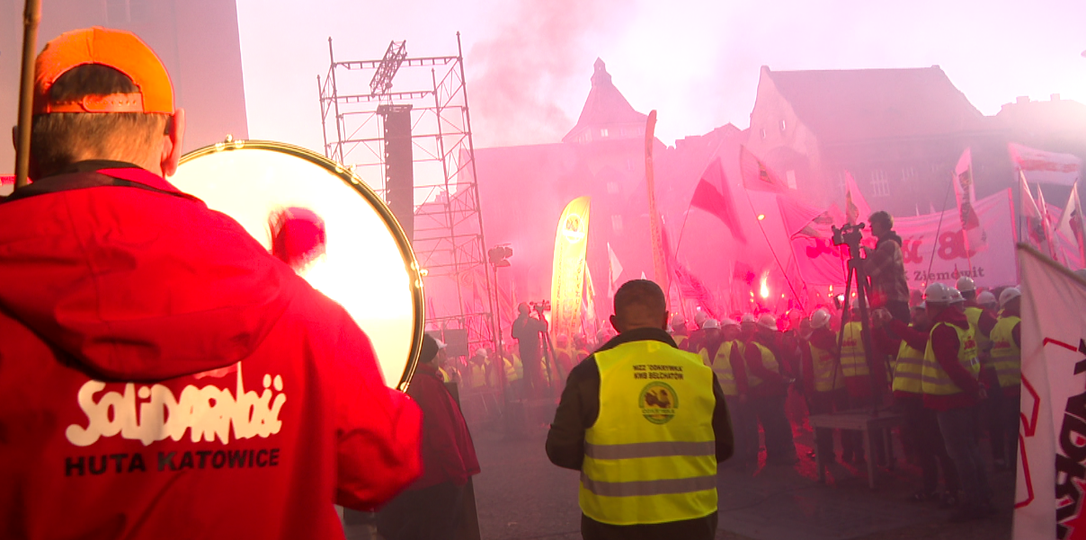 Marsz Gwiaździsty przeszedł przez Katowice. „Jesteśmy tu dla całej Polski”