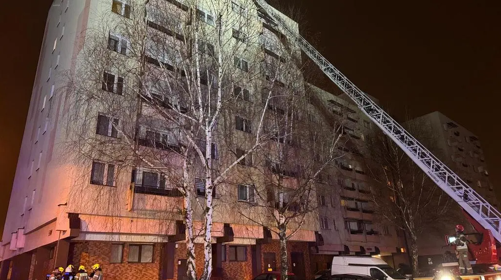 Pożar w Wodzisławiu Śląskim: Nie żyje jedna osoba