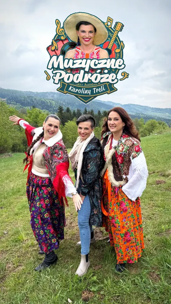 Poster programu Muzyczne podróże Karoliny Treli